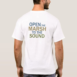 Edmonds MEN Marsh SALMON camiseta 2 con espalda