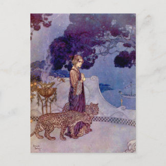 Edmund Dulac - Circe, La Hechicera Tarjeta Postal