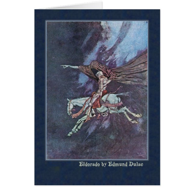 Edmund Dulac ilustra a Edgar Allan Poe (Frente)