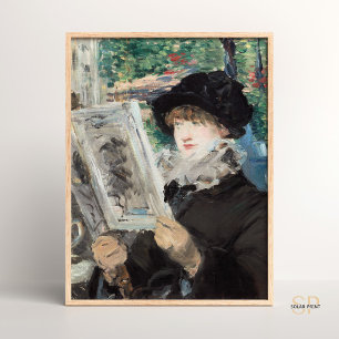 Edouard Édouard Manet Mujer leyendo arte de pintur