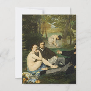 Edouard Manet - Almuerzo En La Hierba