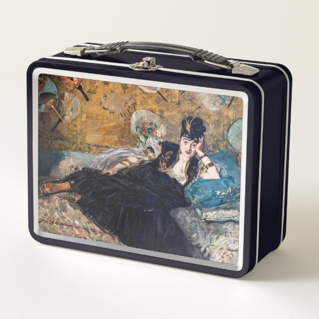 Edouard Manet - Dama con Abanicos (Anverso)