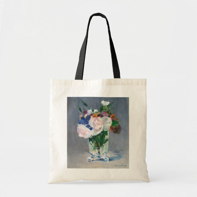 Edouard Manet - Flores en una bolsa de cristal (Frente)