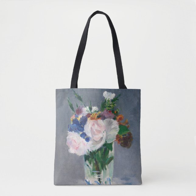 Edouard Manet - Flores en una bolsa de cristal (Anverso)