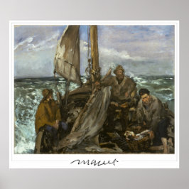 Édouard Manet Zedign Poster de Arte #15 — 2