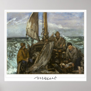 Édouard Manet Zedign Poster de Arte #15 — 2