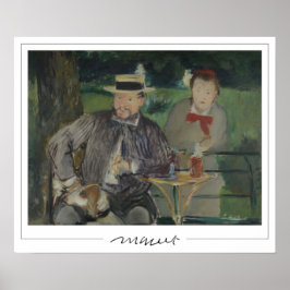 Édouard Manet Zedign Poster de Arte #17