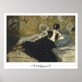 Édouard Manet Zedign Poster de Arte #218