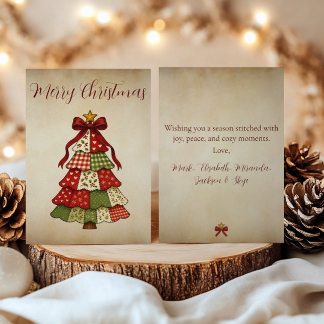Edredón de Parche Vintage Navidad (Subido por el creador)