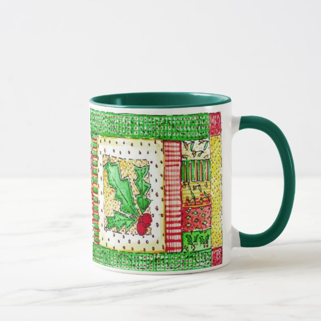 Edredón del navidad - taza (Derecha)