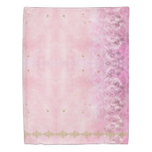 Grunge de Damasco de rosas rosadas - Funda de Duve