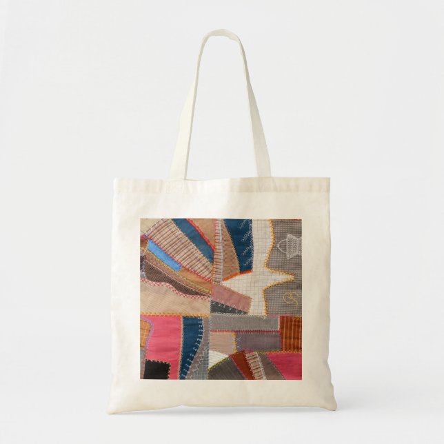 Edredón loco americano antiguo - la bolsa de asas (Frente)