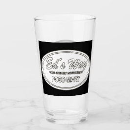 Ed's Way Glass Tumbler
