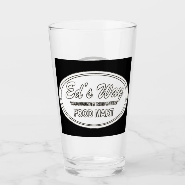 Ed's Way Glass Tumbler (Anverso)