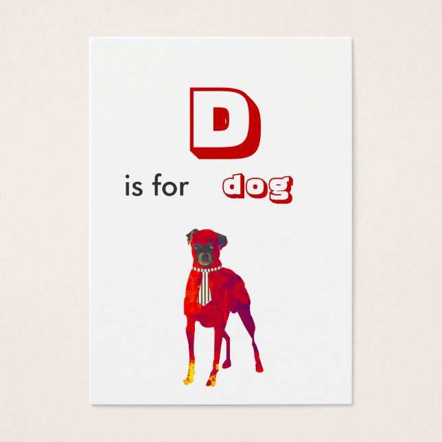 Educación ACEO Animal ABC (Frente)