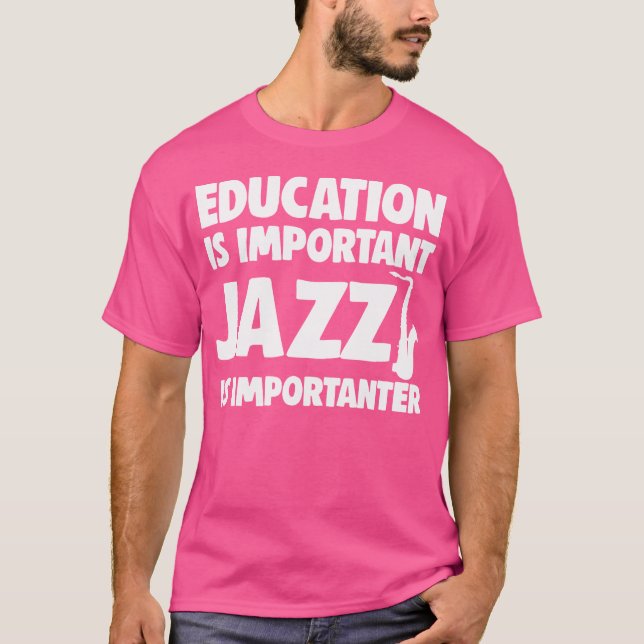 Educación Importantes Camisetas de Jazz (Anverso)