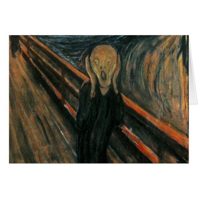 Edvard Munch - el grito (Anverso (Horizontal))