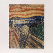 Edvard Munch - El Grito Rompecabezas de Arte Fino