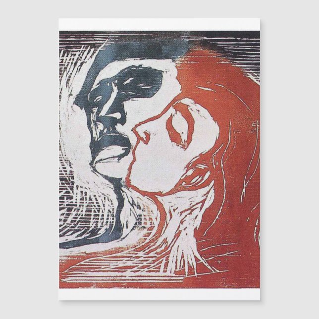 Edvard Munch - Hombre Y Mujer (Anverso)