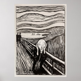 Edvard Munch La Impresión De Litografía De Grito F