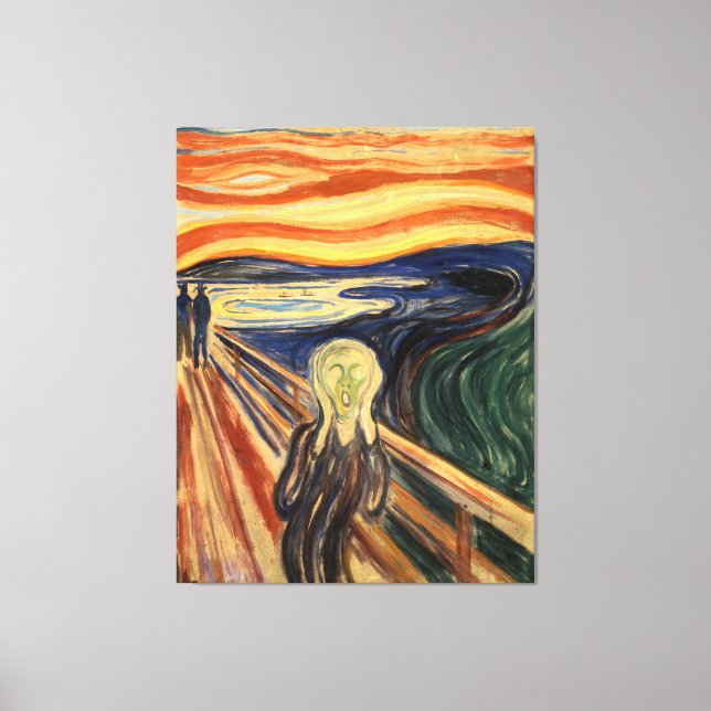 Edvard Munch La Pintura De Obra Maestra De Arte Gr (Anverso)