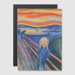 Edvard Munch - La Tarjeta Magnética Scream 1895