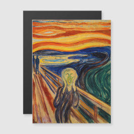 Edvard Munch - La Tarjeta Magnética Scream 1910