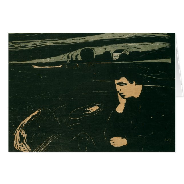Edvard Munch - Melancholy III (Anverso (Horizontal))