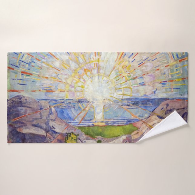 Edvard Munch - The Sun 1911 (Toalla de baño)