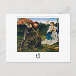 Edward Burne-Jones #101 - Tarjeta postal de arte f