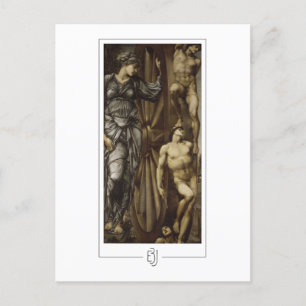 Edward Burne-Jones #11 - postal Bella Artes