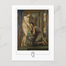 Edward Burne-Jones #12 - postal Bella Artes