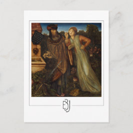 Edward Burne-Jones #13 - Tarjeta postal de arte fi