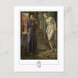 Edward Burne-Jones #17 - postal Bella Artes