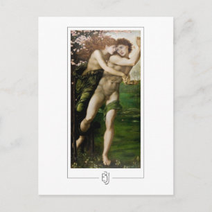 Edward Burne-Jones #20 - Tarjeta postal de arte fi