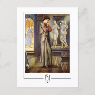 Edward Burne-Jones #22 - postal Bella Artes