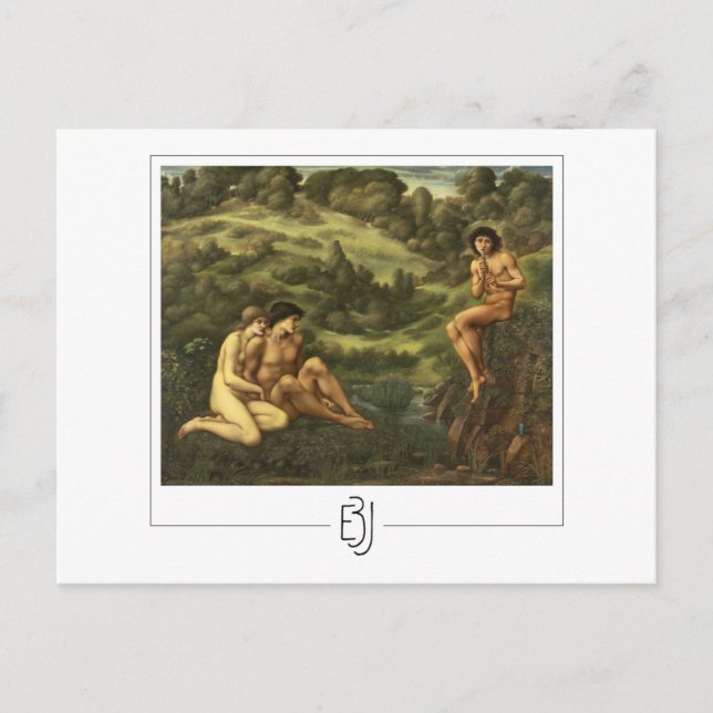 Edward Burne-Jones #2 - Tarjeta postal de arte fin (Anverso)