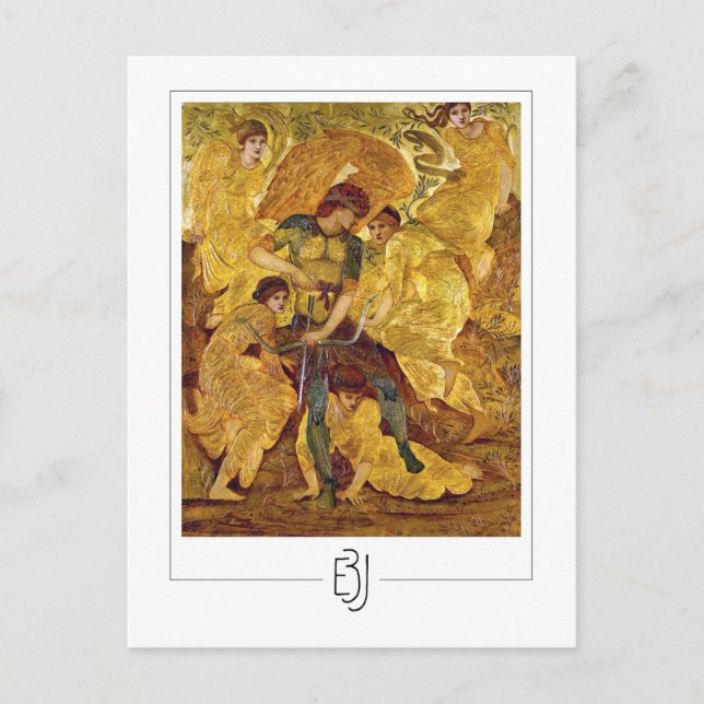Edward Burne-Jones #44 - Tarjeta postal de arte fi (Anverso)