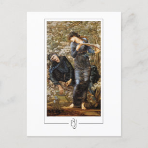 Edward Burne-Jones #79 - postal Bella Artes