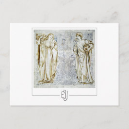 Edward Burne-Jones #92 - Tarjeta postal de arte fi