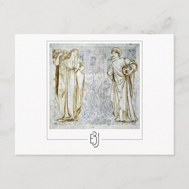 Edward Burne-Jones #92 - Tarjeta postal de arte fi (Anverso)