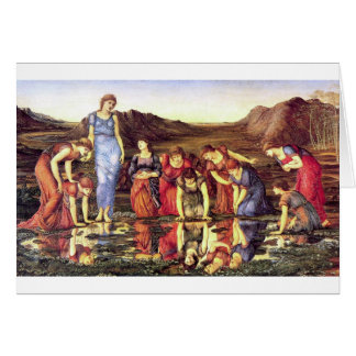 Edward Burne-Jones el espejo de Venus