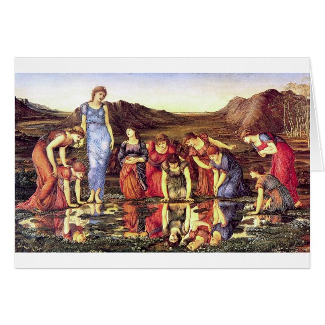 Edward Burne-Jones el espejo de Venus (Anverso (Horizontal))