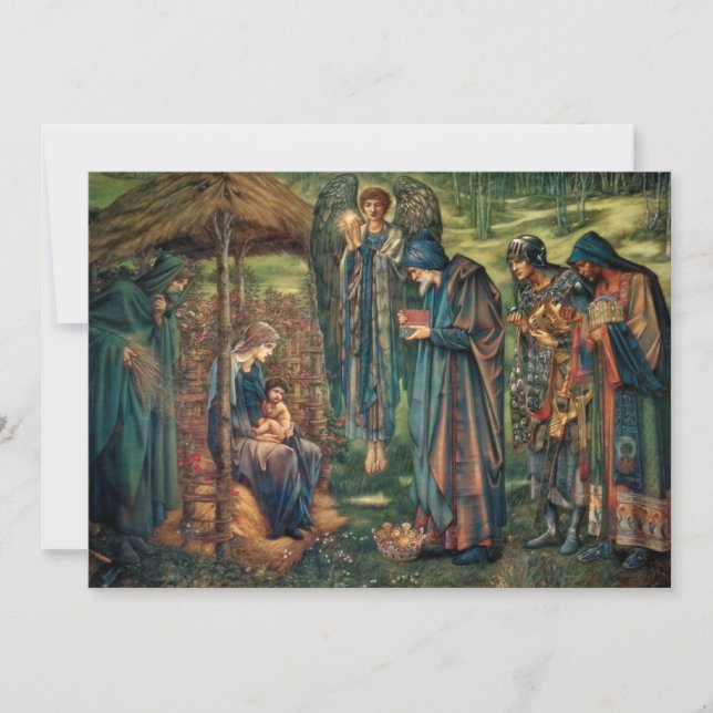 Edward Burne-Jones: La estrella de Belén (Anverso)