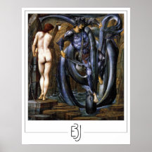 Edward Burne-Jones Zedign Poster de arte #261