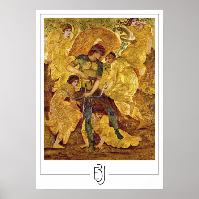 Edward Burne-Jones Zedign Poster de arte #44 (Frente)