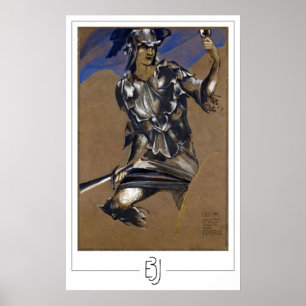 Edward Burne-Jones Zedign Poster de arte #7