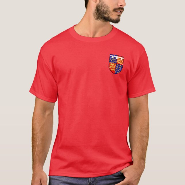 Edward la camisa negra del príncipe escudo de (Anverso)