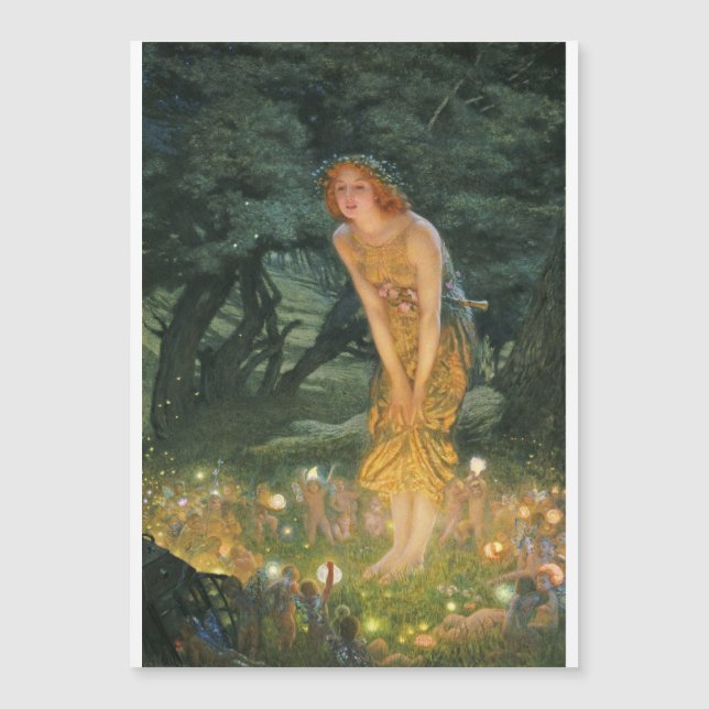 Edward Robert Hughes en la víspera del verano (Anverso)