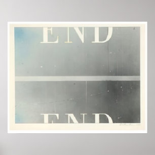 Edward Ruscha - The End #53 - Arte Pop